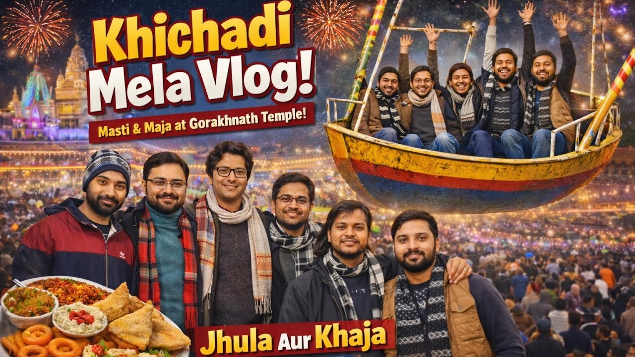 Gorakhnath Khichadi Mela Full Tour || Gorakhpur Mela || Gorakhnath Temple Vlog || Khichadi Mela Vlog