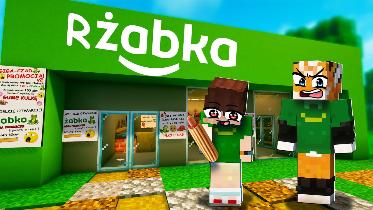 PRACUJĘ W ŻABCE PRZEZ 24H  - MINECRAFT SOSNOWICE