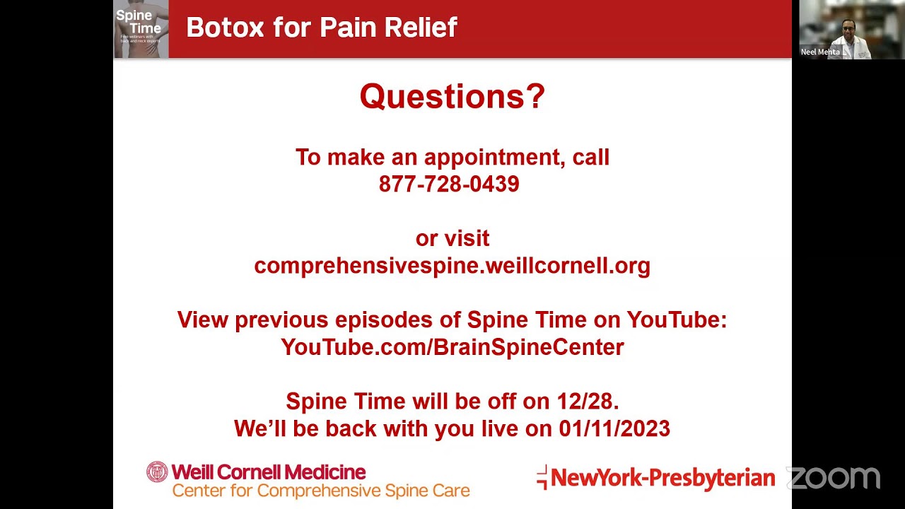 Ботокс для облегчения боли