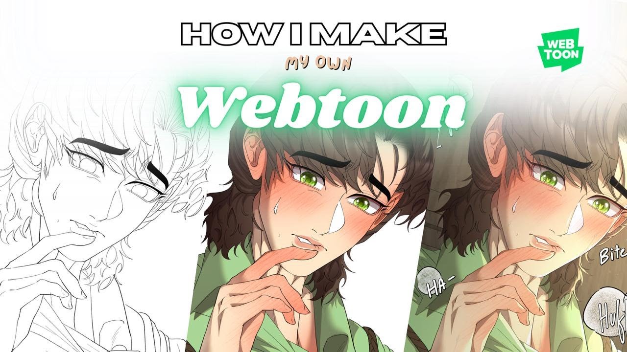 How I draw my WEBTOON (Speedpaint)