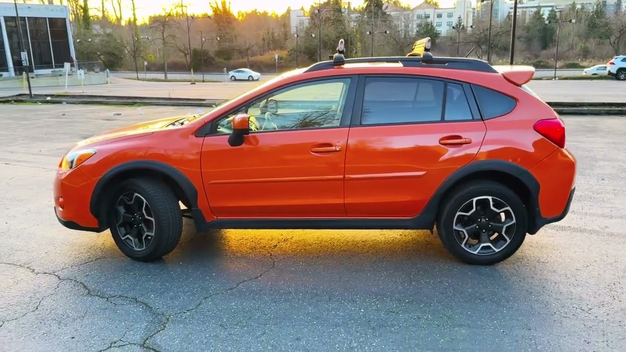 2014 Subaru XV Crosstrek with Manual Transmission for sale