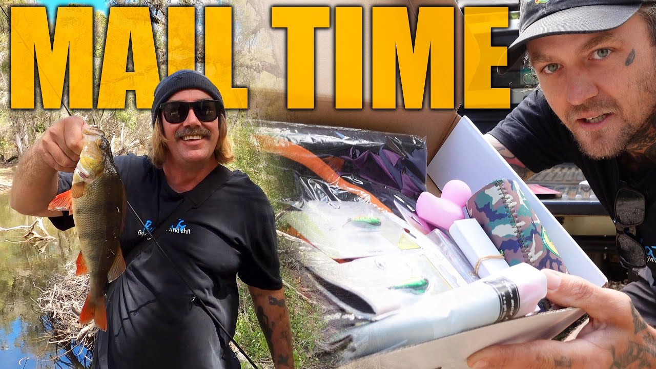 Perch Fishing with Lures Sent in by Subscribers