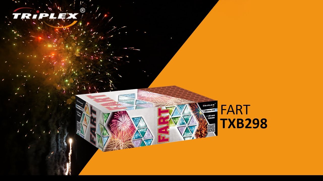 FAJERWERKI TXB298 200S 0.8'' BATERIA FART F3 TRIPLEX FIREWORKS