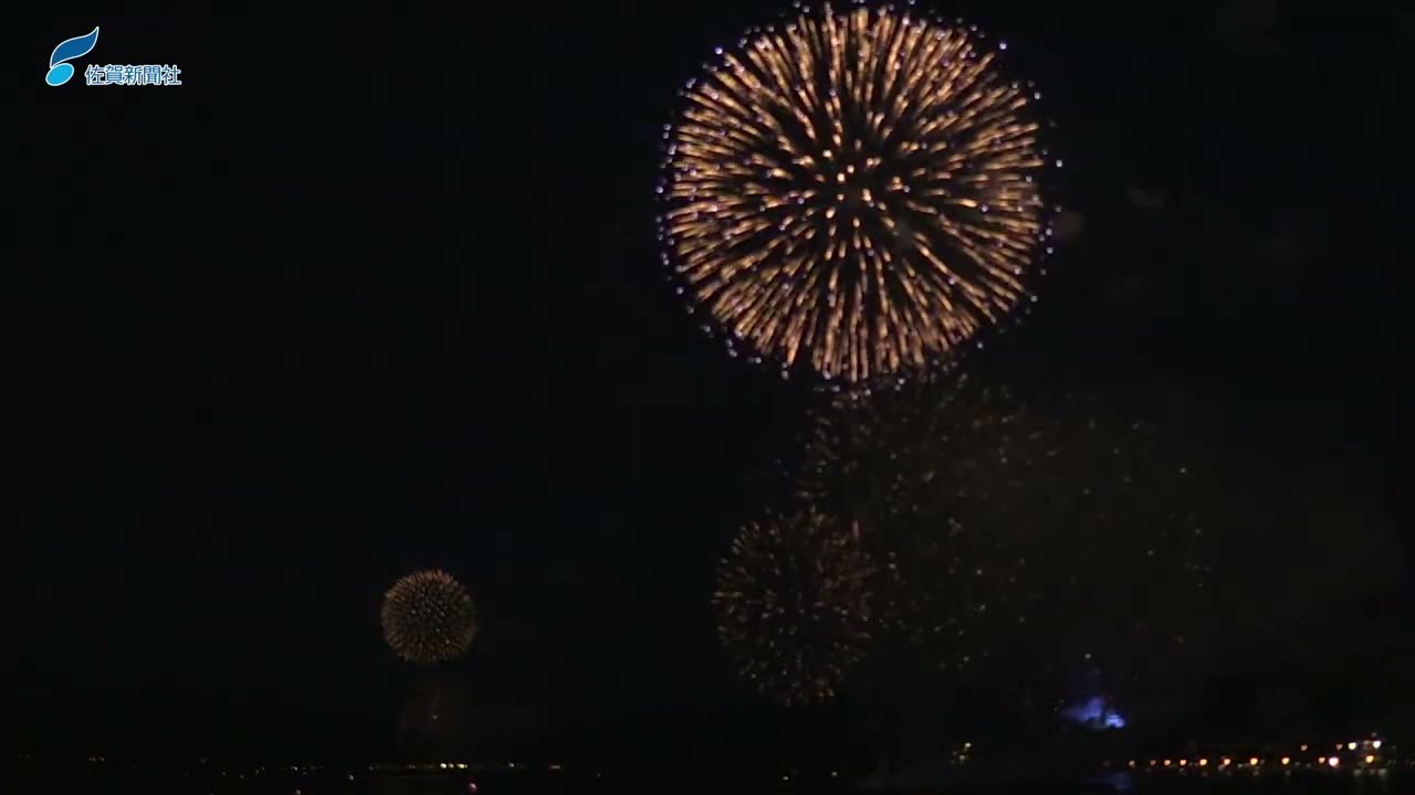 第69回九州花火大会が唐津市で開催　「収束への光」夏の夜空を照らす（2021年7月17日）