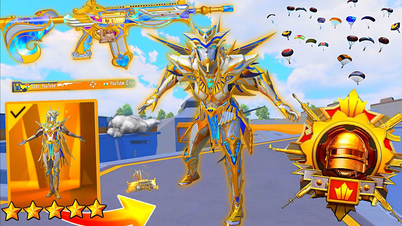 WoW!🤯 NEW BEST AGGRESSIVE RUSH GAMEPLAY With PHARAOH X-SUIT🔥 SAMSUNG,A7,A8,J5,J6,J7,XS,A3,A4,A5,A6
