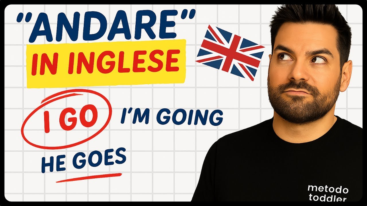 ANDARE in inglese: TO GO, I'M GOING, HE GOES – Spiegato facile!🇬🇧