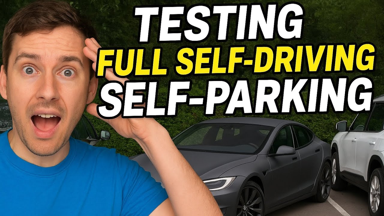 I Let My Tesla Park for Me | Here’s What Happened | FSD 13.2.9 PUT TO THE TEST!!