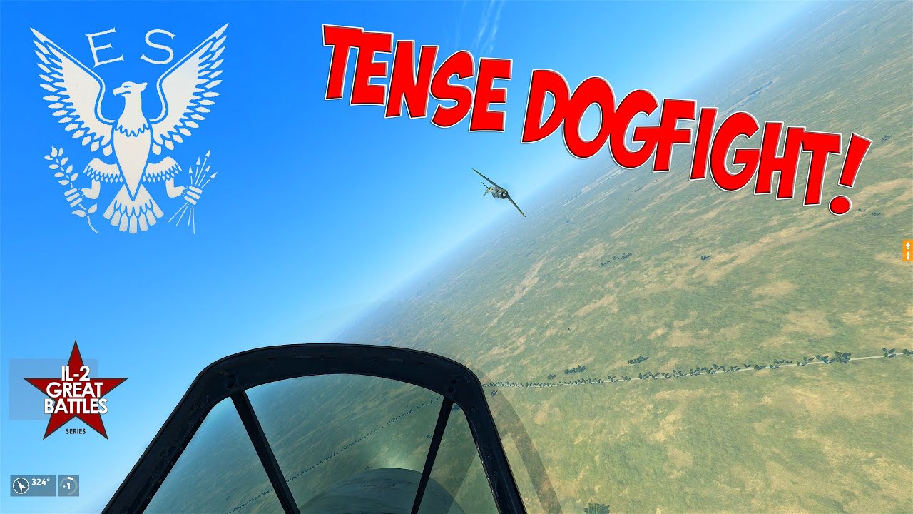 Tense DogFight with Skilled FW190 ACE | IL2 Battle of Stalingrad | Finnish Virtual Pilots Server