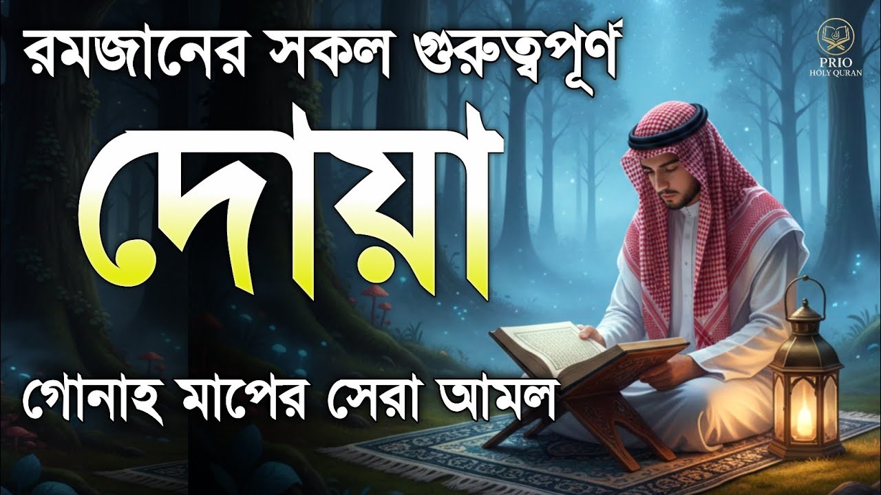 রমজানের সকল গুরুত্বপূর্ণ দোয়া  All Important Ramadan Dua  By Alaa Aqel