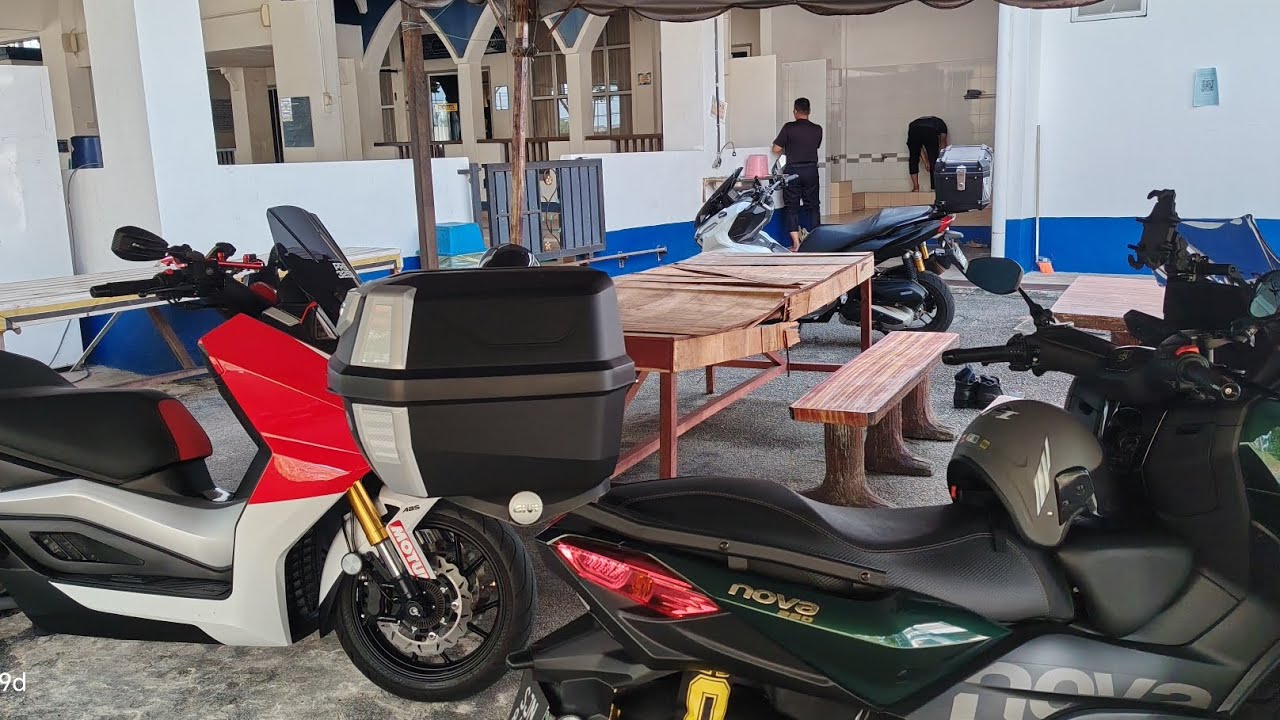 Vlog moto aveta nova 250 Kuantan penang Kuantan... Sampai kire stedy la kan.. 
