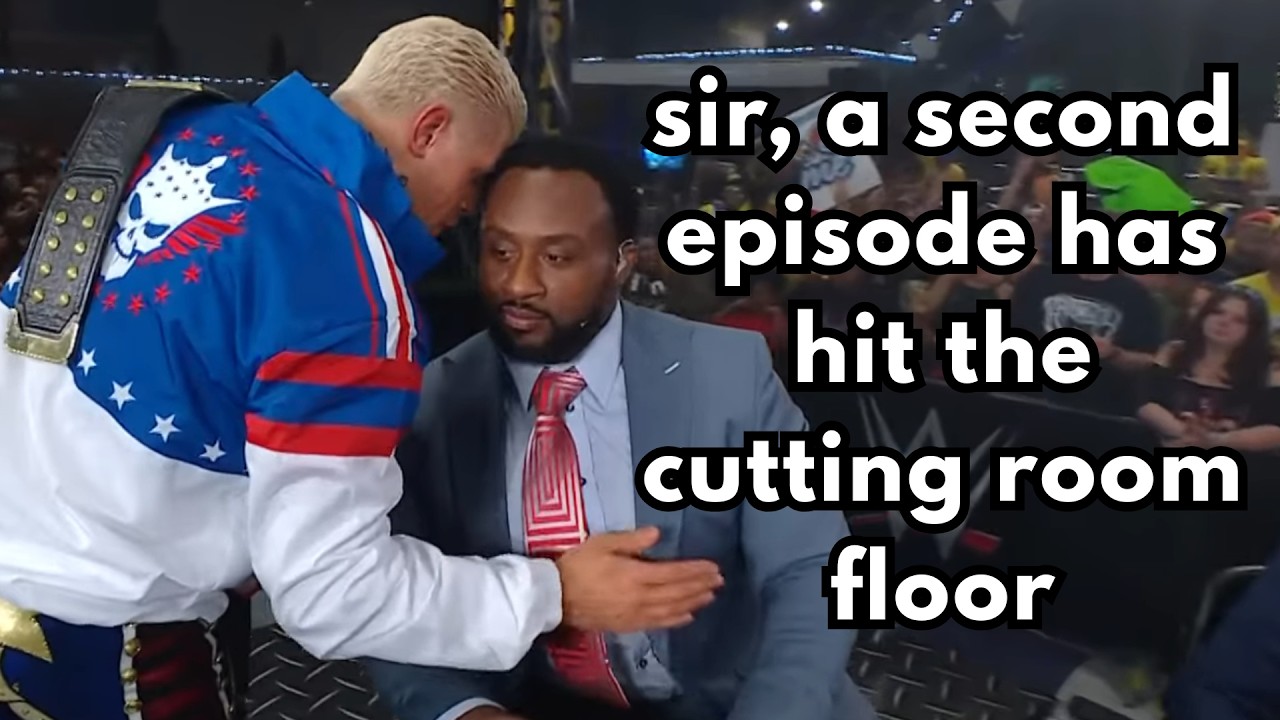 cody has recorded podcast episodes with big e and alexa bliss...