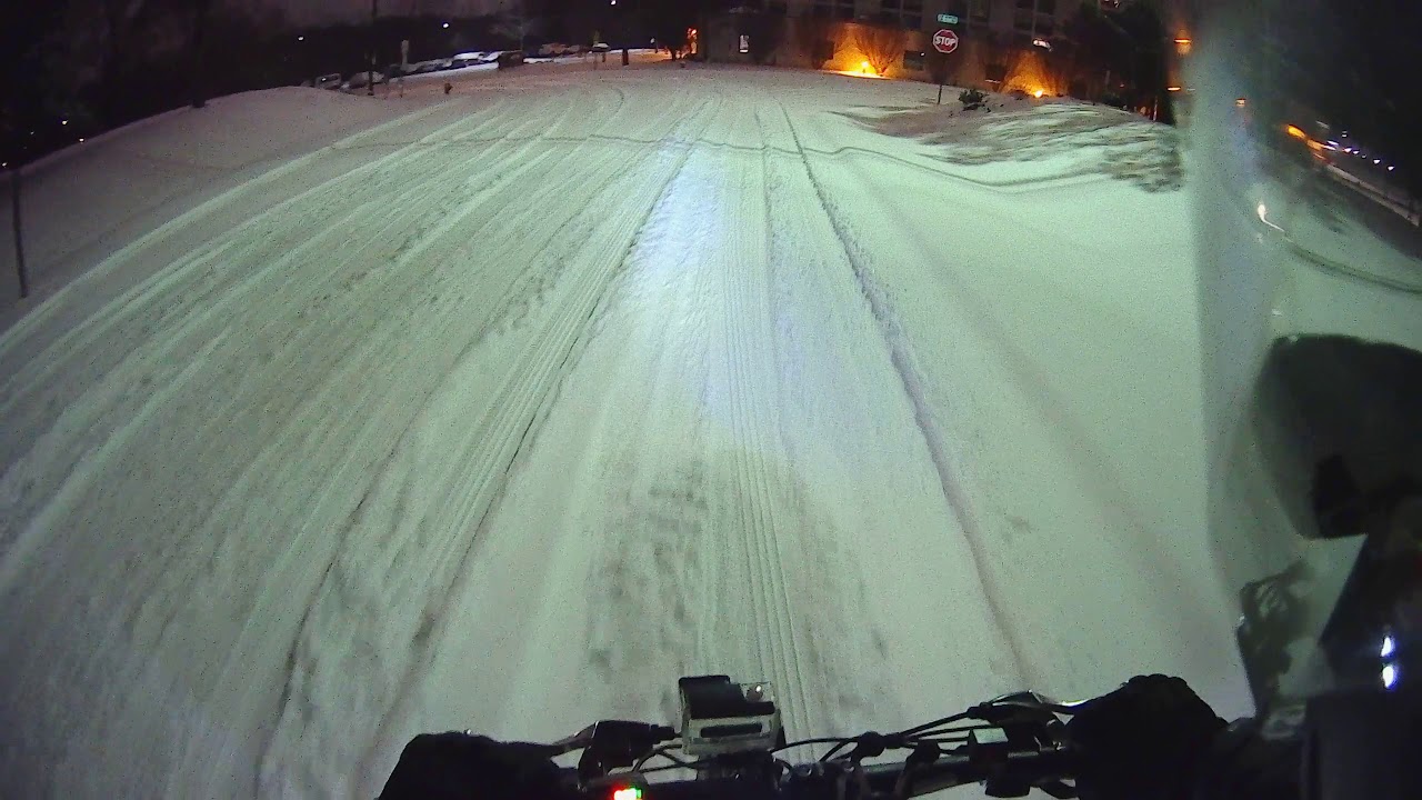 Eunorau FAT-AWD snowy ride