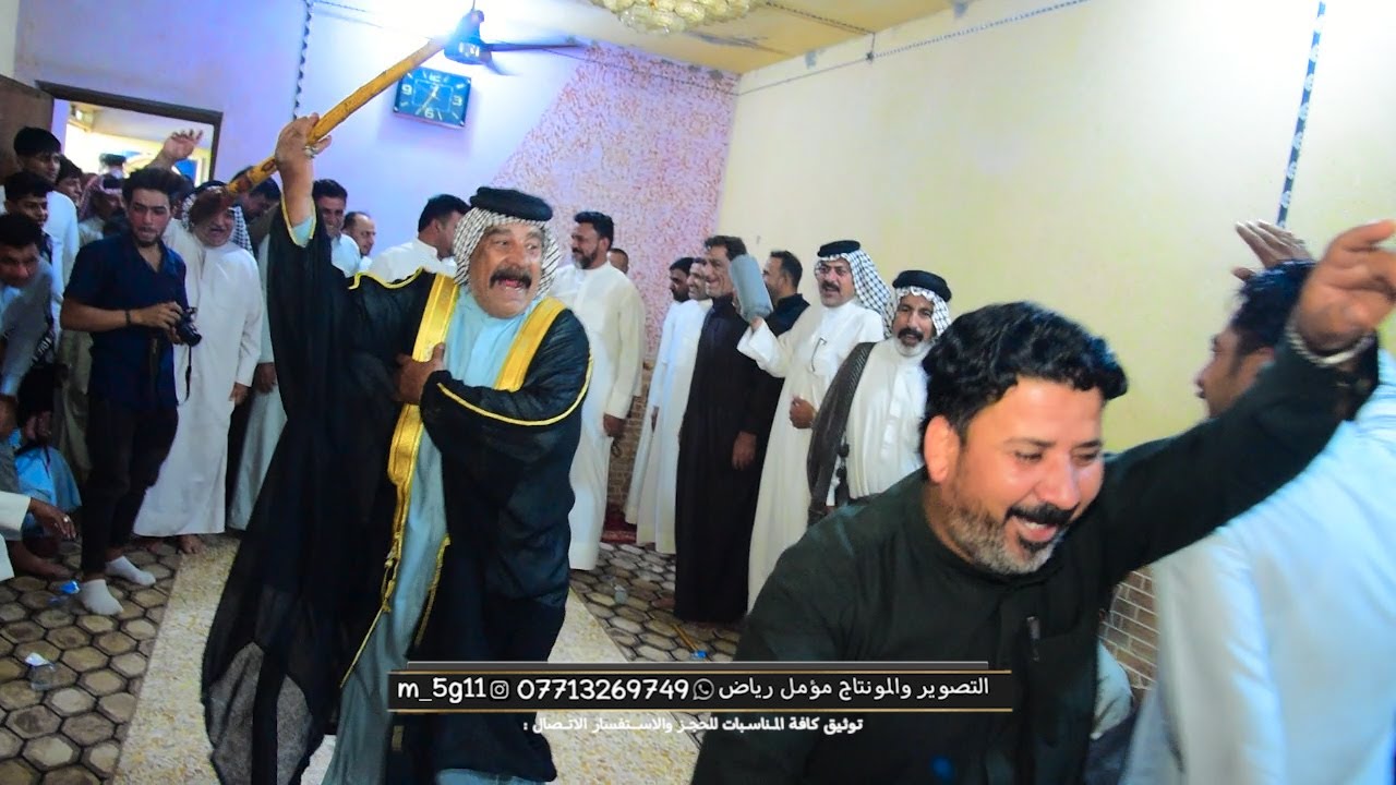 شوفو الخطوبة شكد حلوه / هوسات وعزوبيه 🥰💙 خطوبة مقتدى الزيداوي / الف مبروك