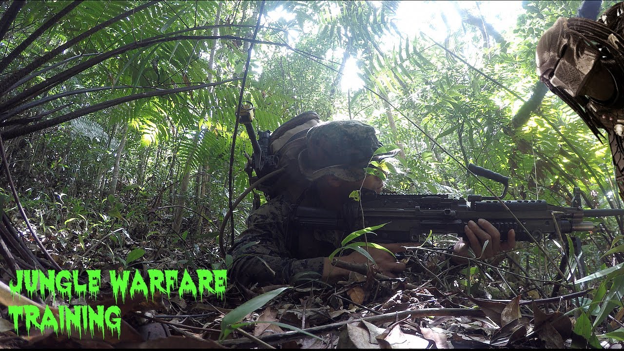 Marine Corps Jungle Warfare Training footage 2017 | 4K