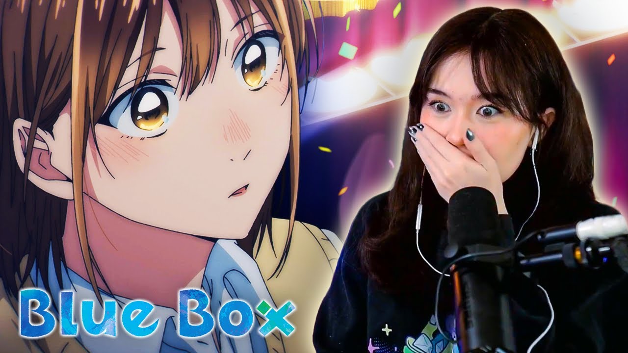 AN (ALMOST) KISS?? (BLUE BOX Episode 20 + 21 REACTION!)