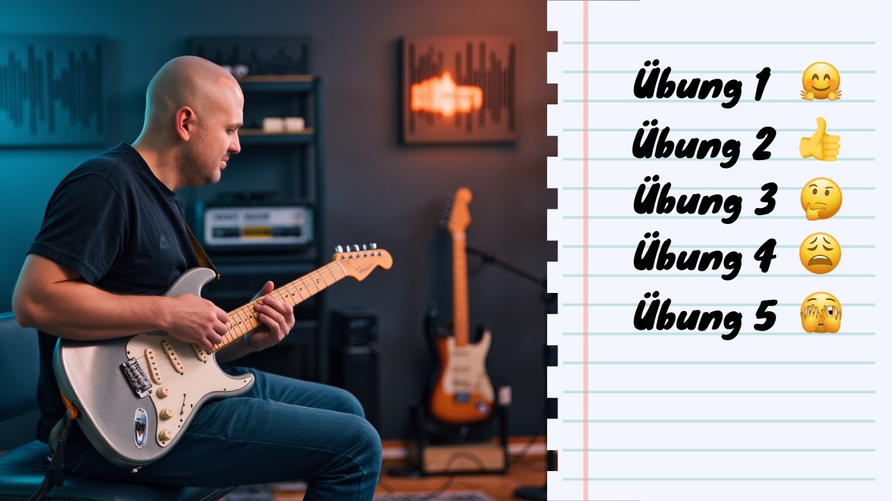 5 &Uuml;bungen f&uuml;r den Wiedereinstieg an der Gitarre