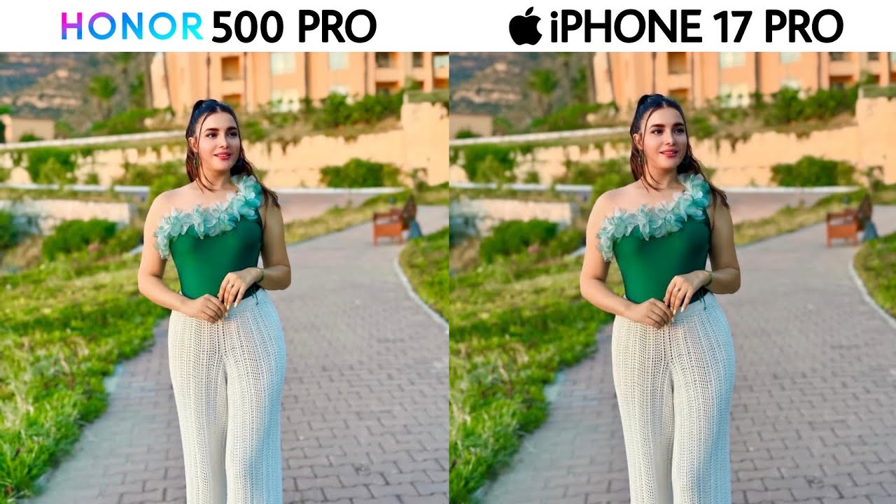Сравнение тестов камер Honor 500 Pro и iPhone 17 Pro