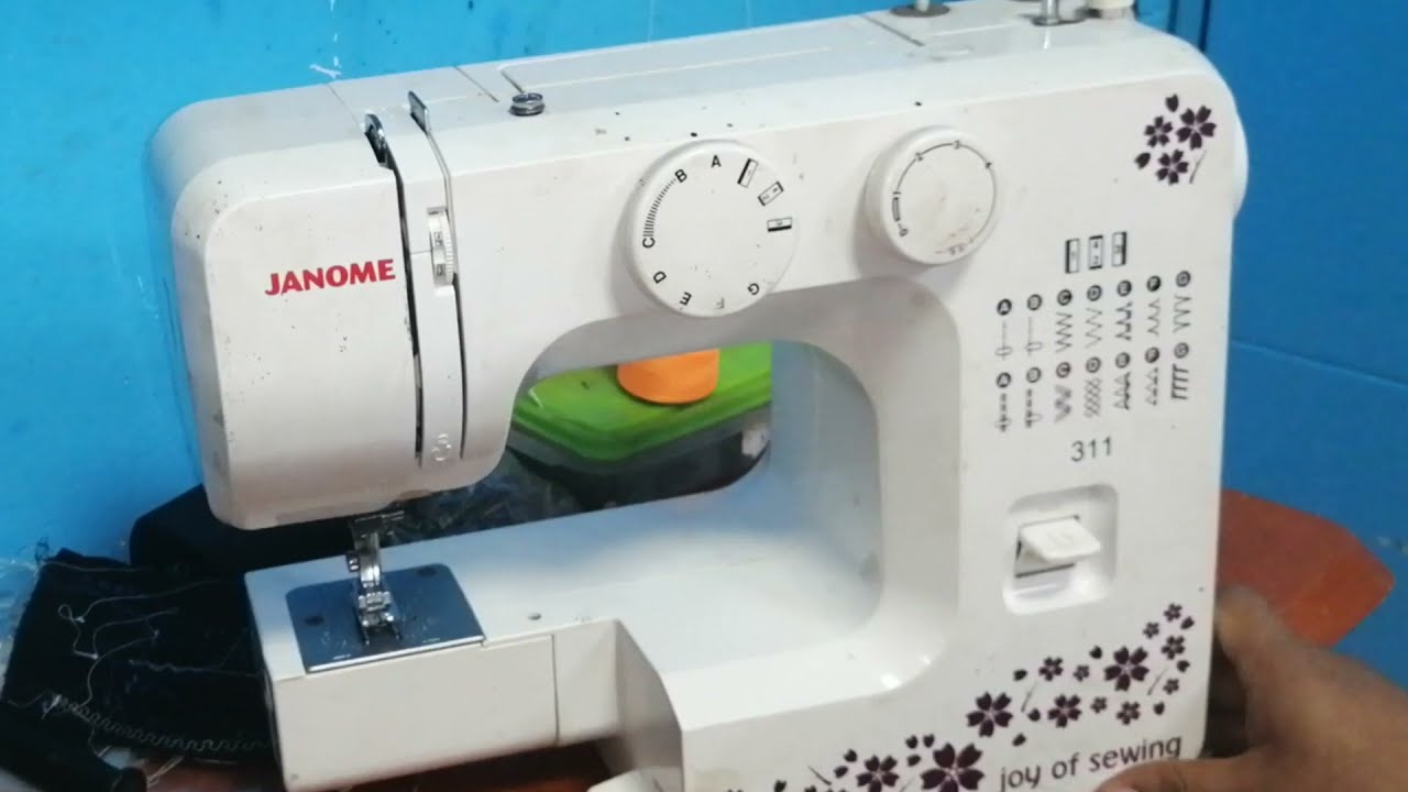 Mantenimiento Preventivo de Maquina JANOME 311. Lubricación