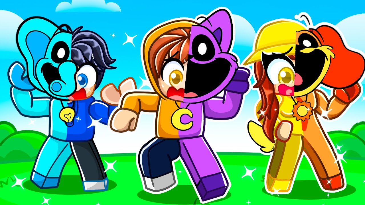 Becoming SMILING CRITTERS in Roblox!