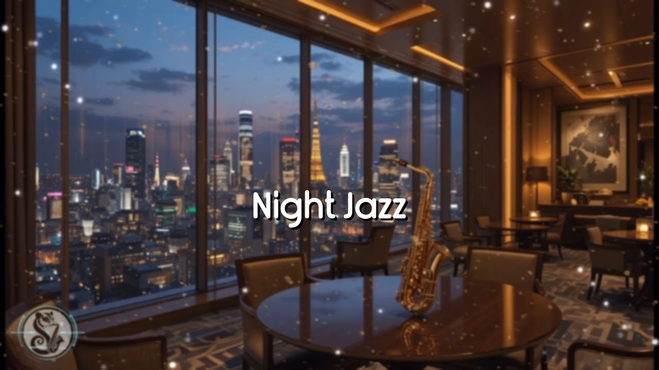 City Night Jazz Saxophone: Chill Vibes for Focus
