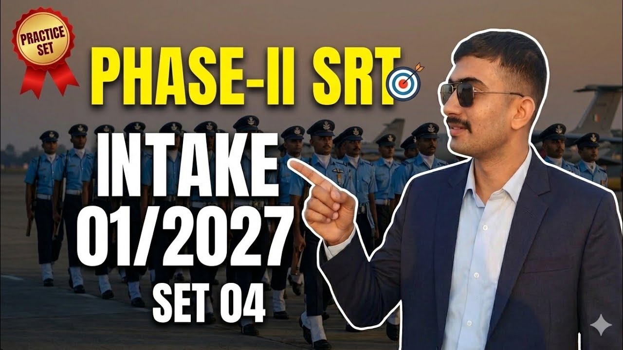 Tricky SRT Questions for Airforce Phase 2 | Intake 01/2027 Selection #SRT #srtclass 
