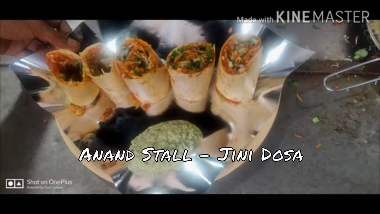 Anand Stall | 65 types of Dosa served | Mithibai college | Vile Parle West