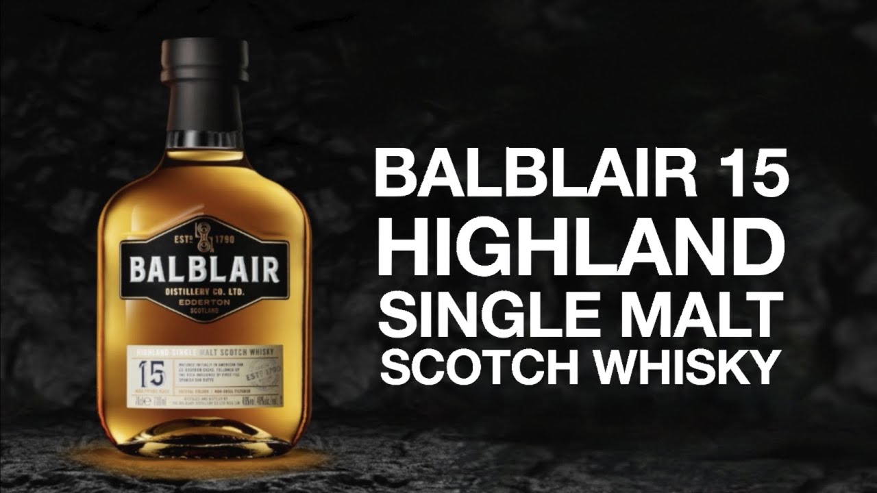 Balblair 15 Year Old Highland Single Malt Scotch Whisky