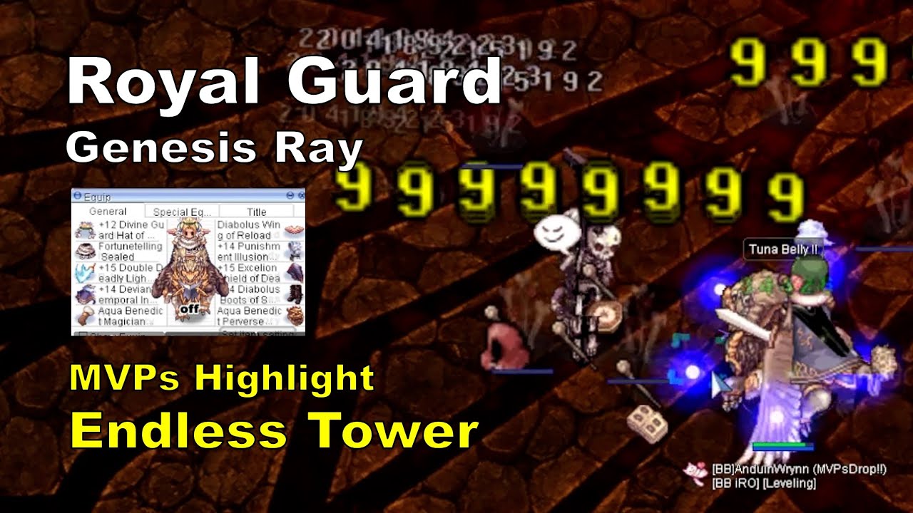 [BB iRO] Royal Guard Genesis Ray - Endless Tower 