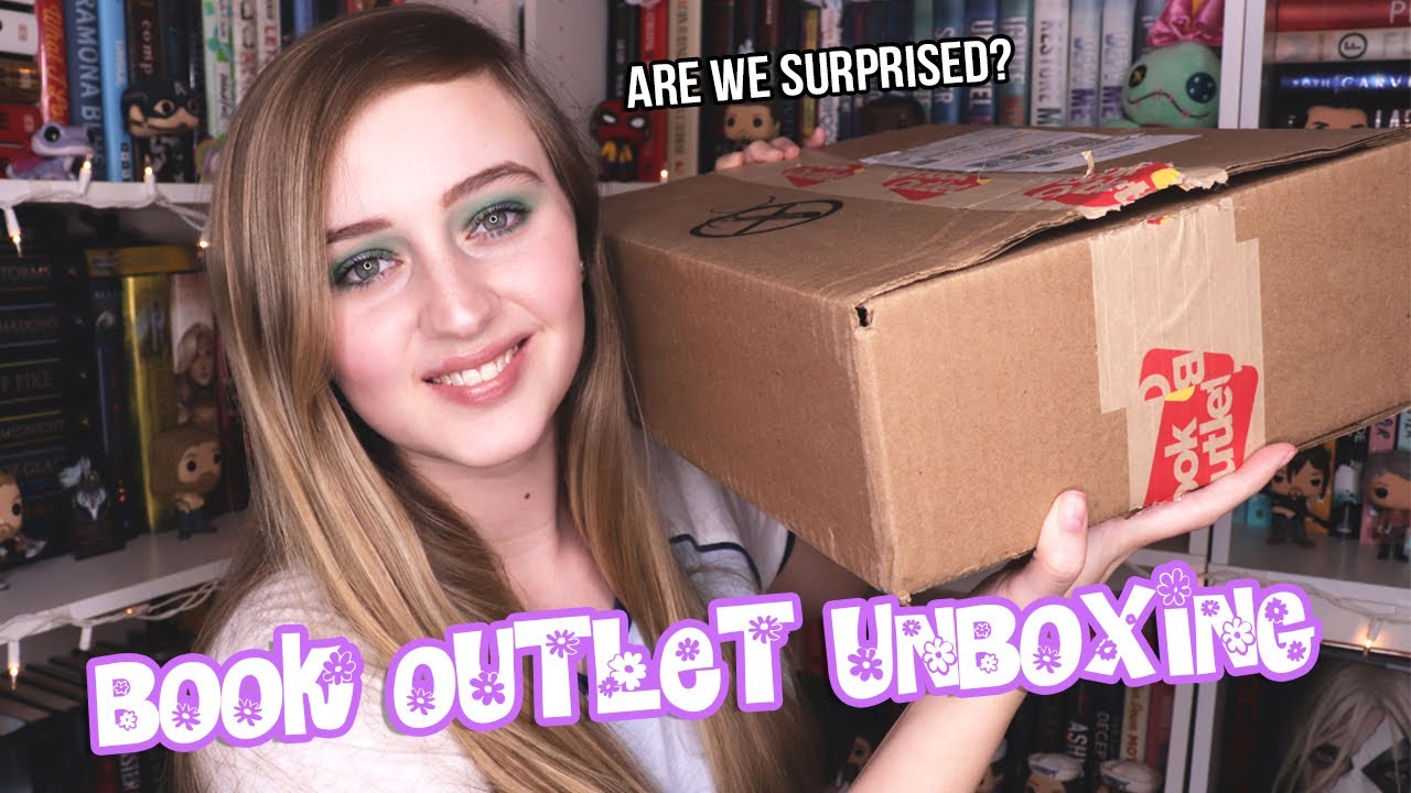 another BOOK OUTLET UNBOXING! is anyone shocked?😂