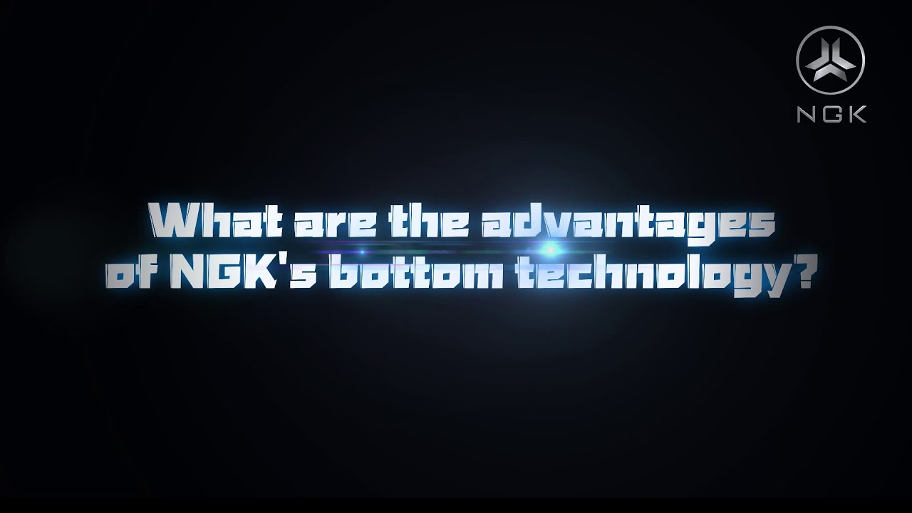 What are the advantages of NGK's bottom technology?