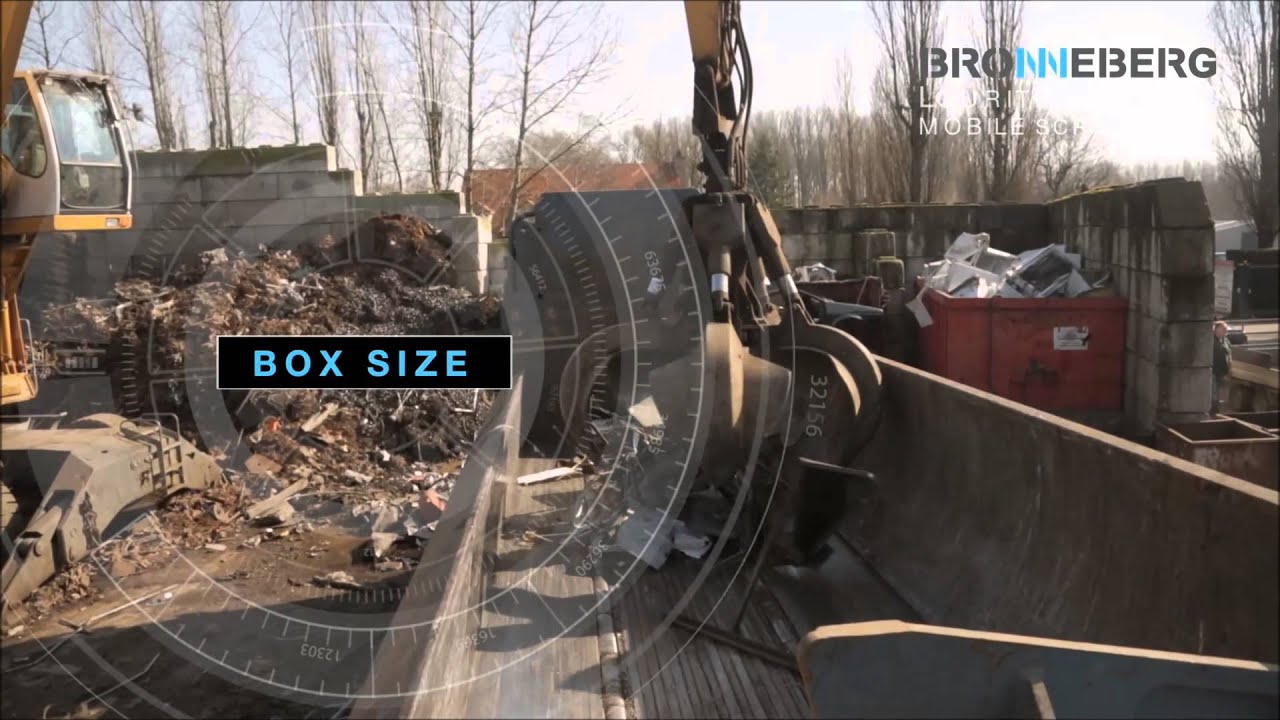 Mobile Scrap Shear Bronneberg - Mobile Schrottschere - Presse cisaille mobile - Pressklippar