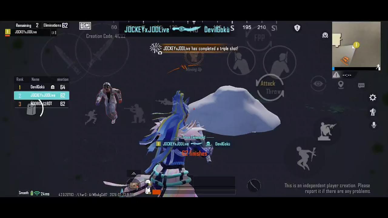 BGMI Ultimate Royal boom baam live🔥 | JockeyxJOD