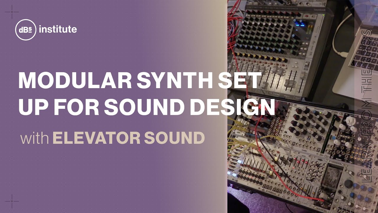 Ben Chilton explains his incredible modular setup for sound design!