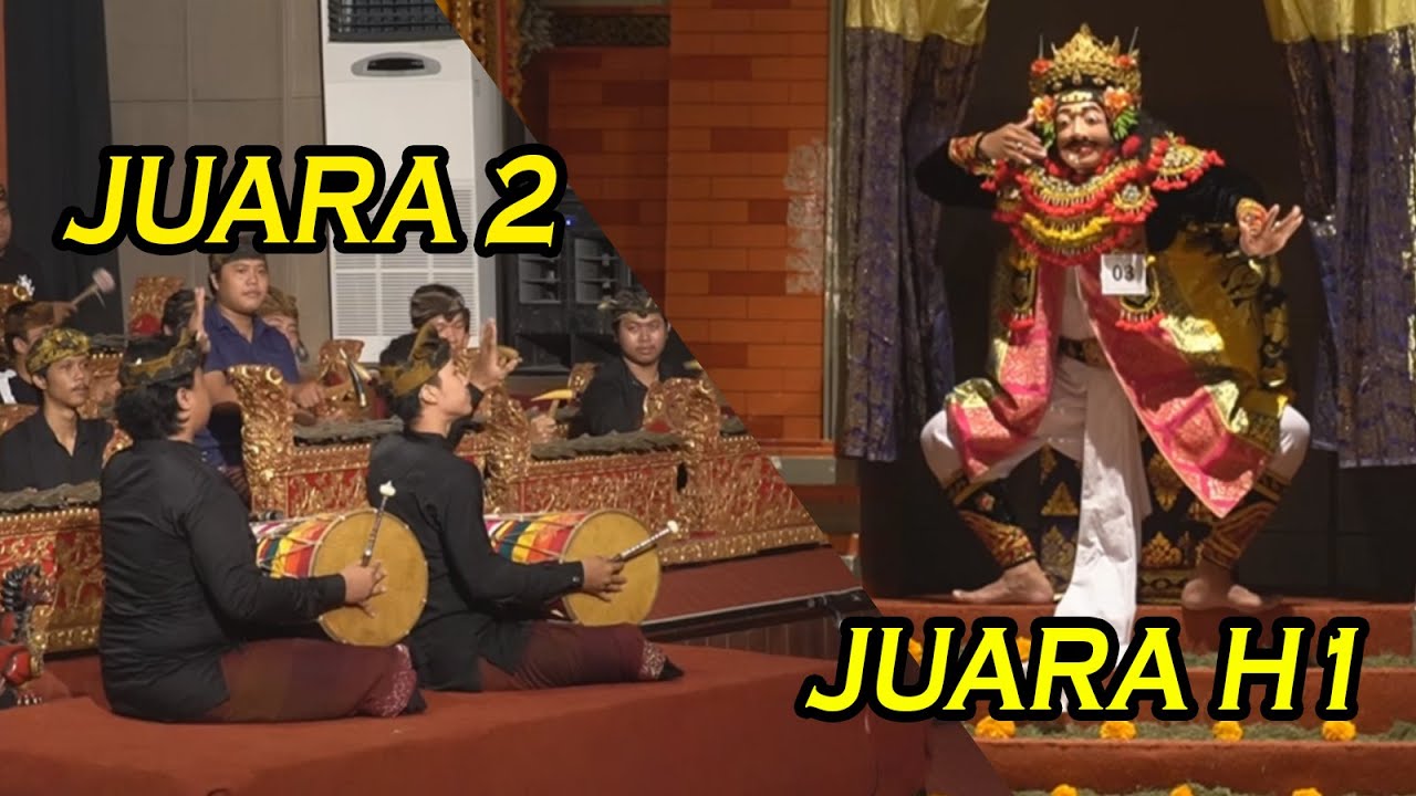 JUARA 2 Kendang & JUARA H1 Topeng Keras Se-BALI - PSP Festival ISI DENPASAR