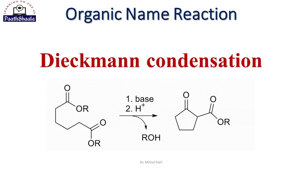 Dieckmann condensation || Organic Name Reaction 