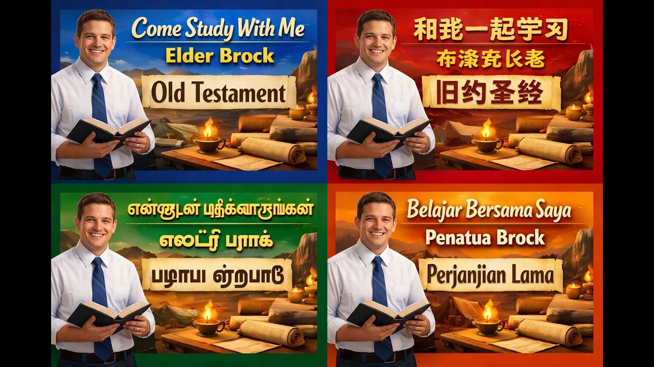Come Study With Elder Brock | 申命记 4–6 | 记念主恩 · 遵行诫命 · 爱主教家