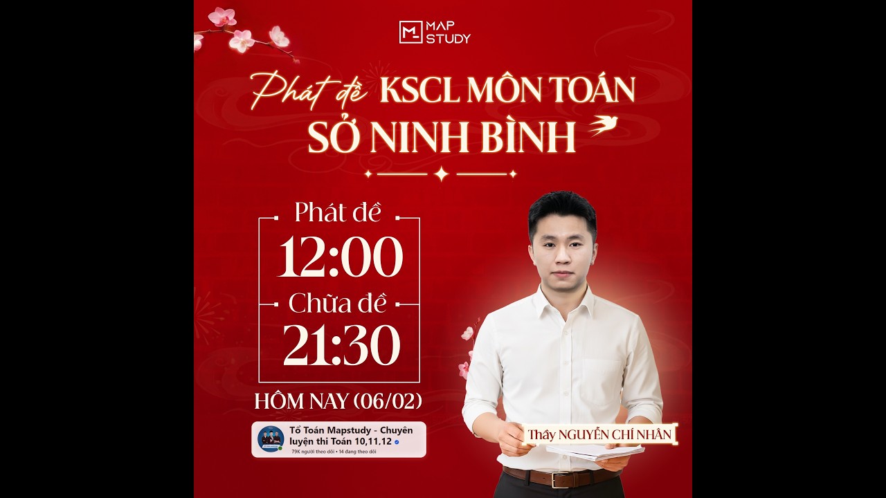Chữa đề Ôn tập giữa Học kỳ 2 - Toán 12 - Đề số 3