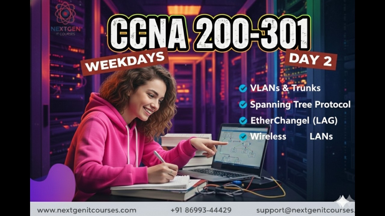 CCNA CCNP Combo – Day 2 (Hindi) | What is Networking? | CCNA 200-301 | NextGen IT Courses