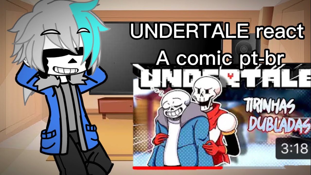 UNDERTALE reagindo a comics