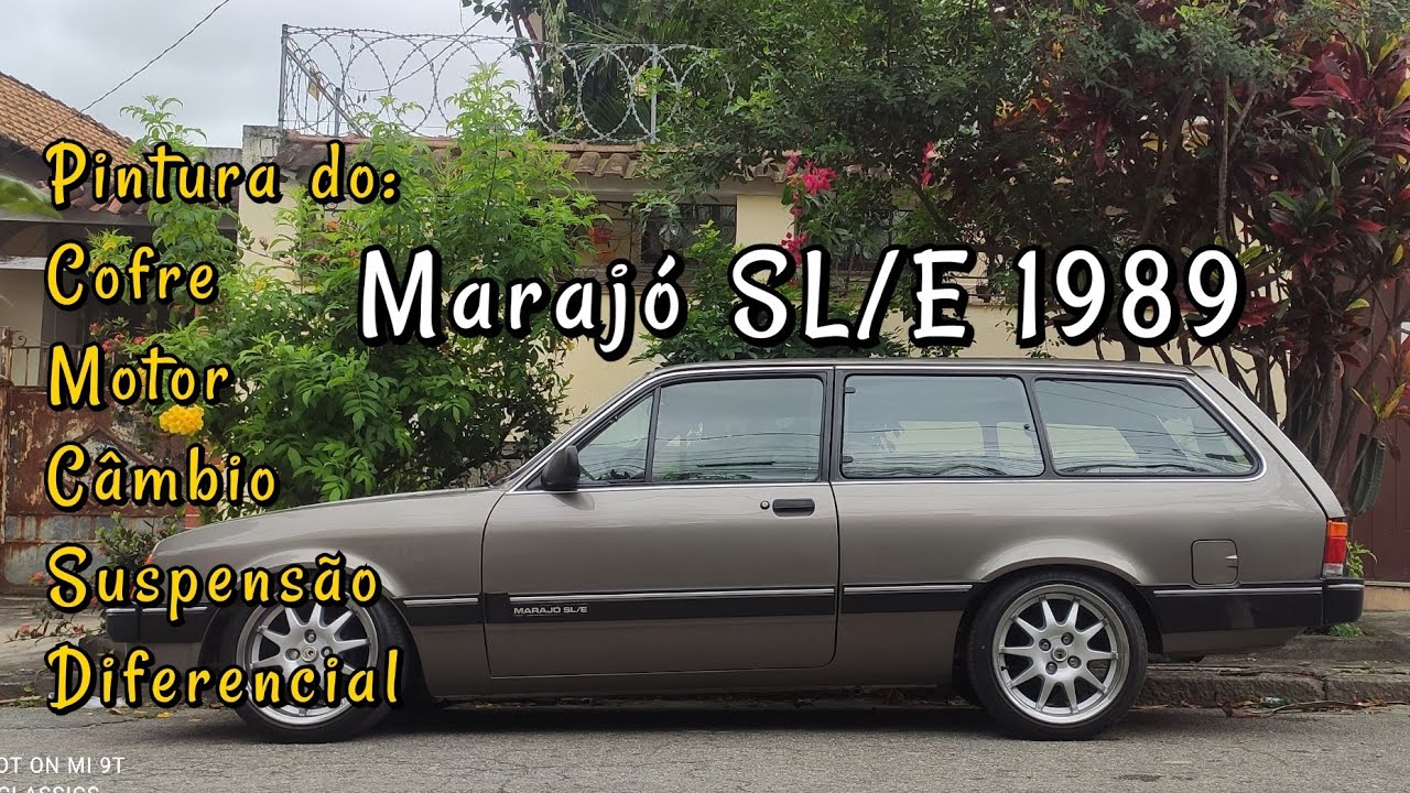 Marajó SL/E 1989. Restauração do cofre e assoalho. Suspensão dianteira e traseira + diferencial!