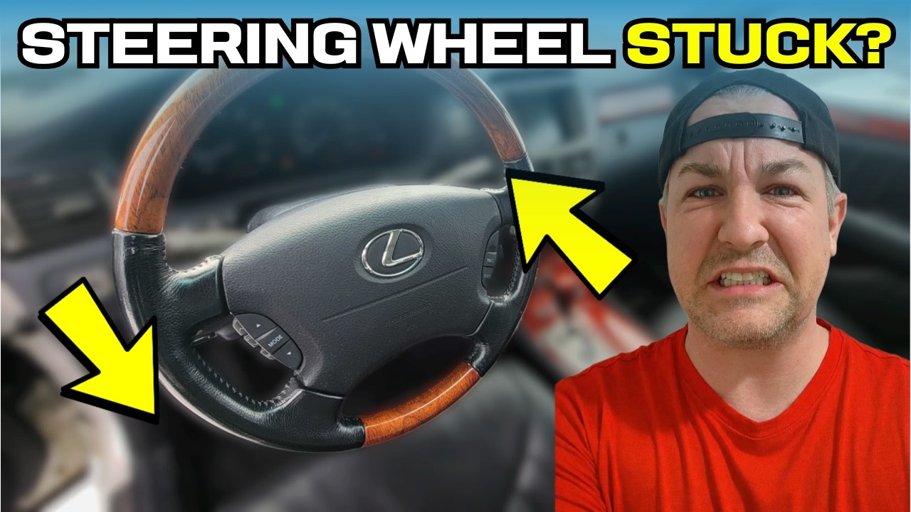 Fixing the Lexus LS430 Steering Wheel That Won’t Move In or Out (Common Failure)