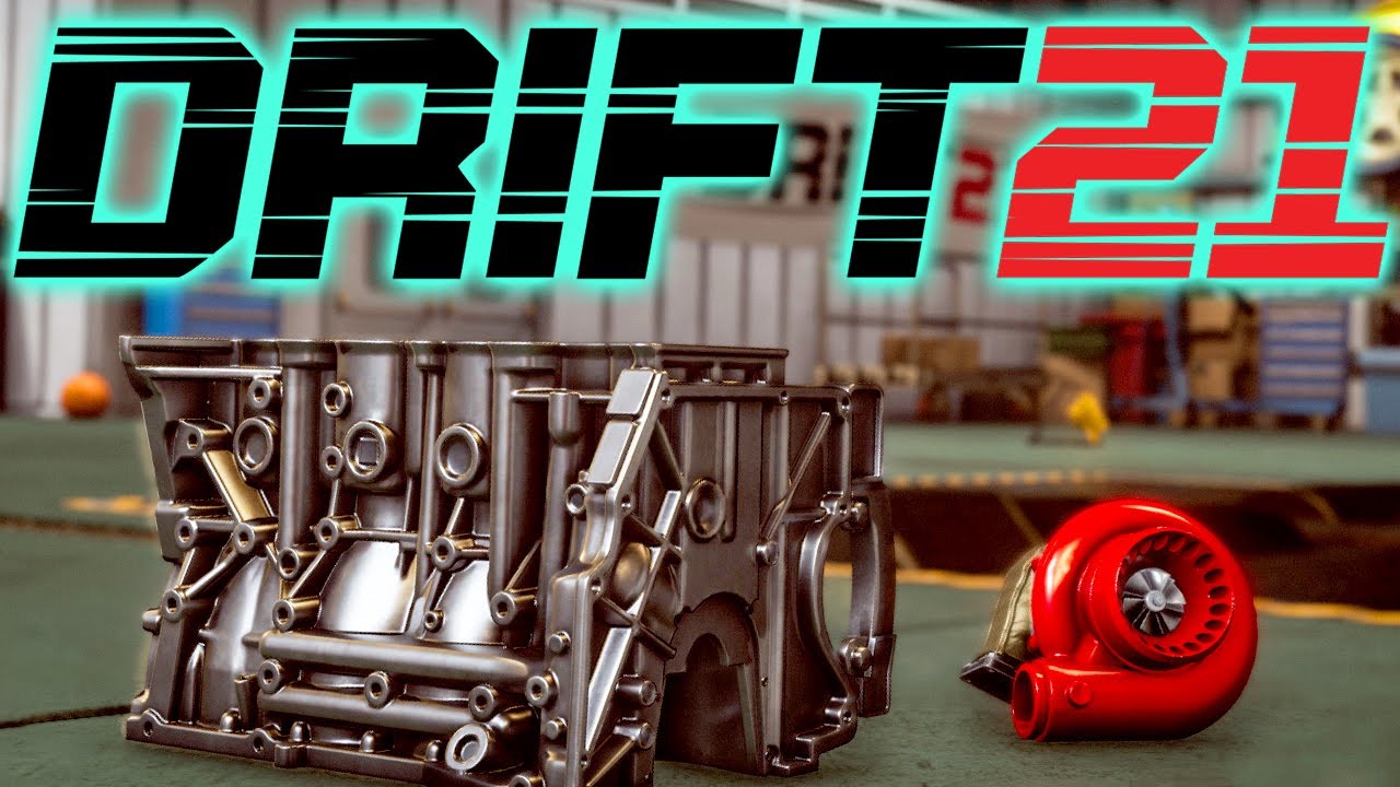 DRIFT 21 Tuning: Big Angle Kit and Turbo Install! (Real Drifter tries Car Build Simulator)