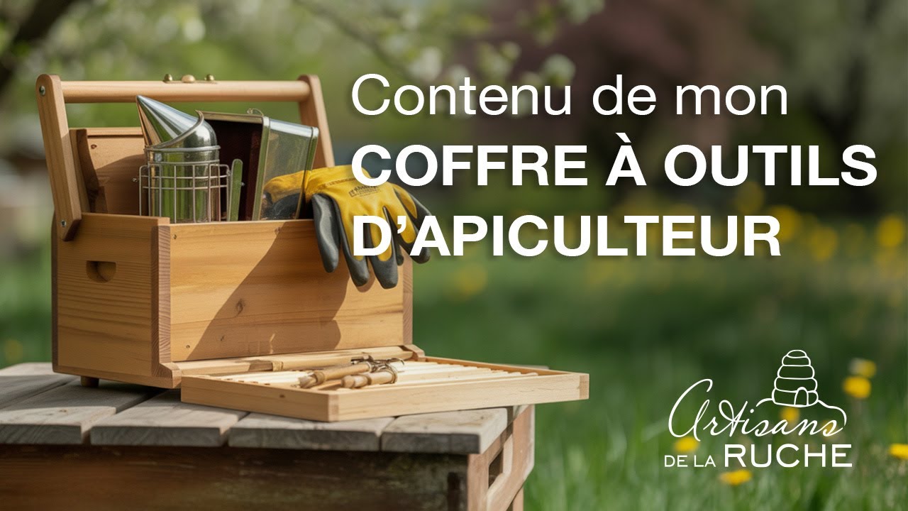Le contenu de mon coffre à outils d'apiculteur