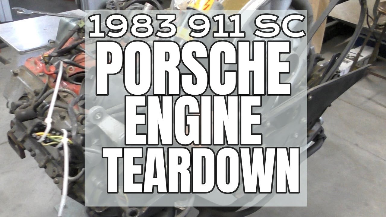 Porsche Flat Six Aircooled Engine Take Apart