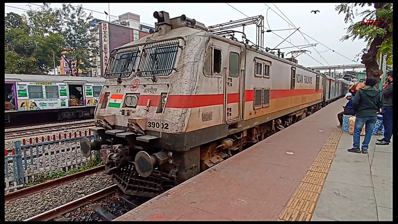 10 in 1😱 Trains Network Coverage from DumDum JN ||  Part 1 + RPM WAP7 Madar Express Busy Schedule