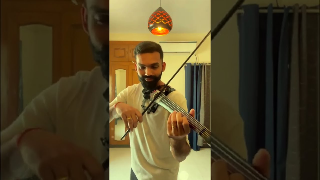 Nee Oru Kadhal Sangeetham Instrumental | Isaignani Ilayaraja | Nayagan | Manoj Kumar - Violinist