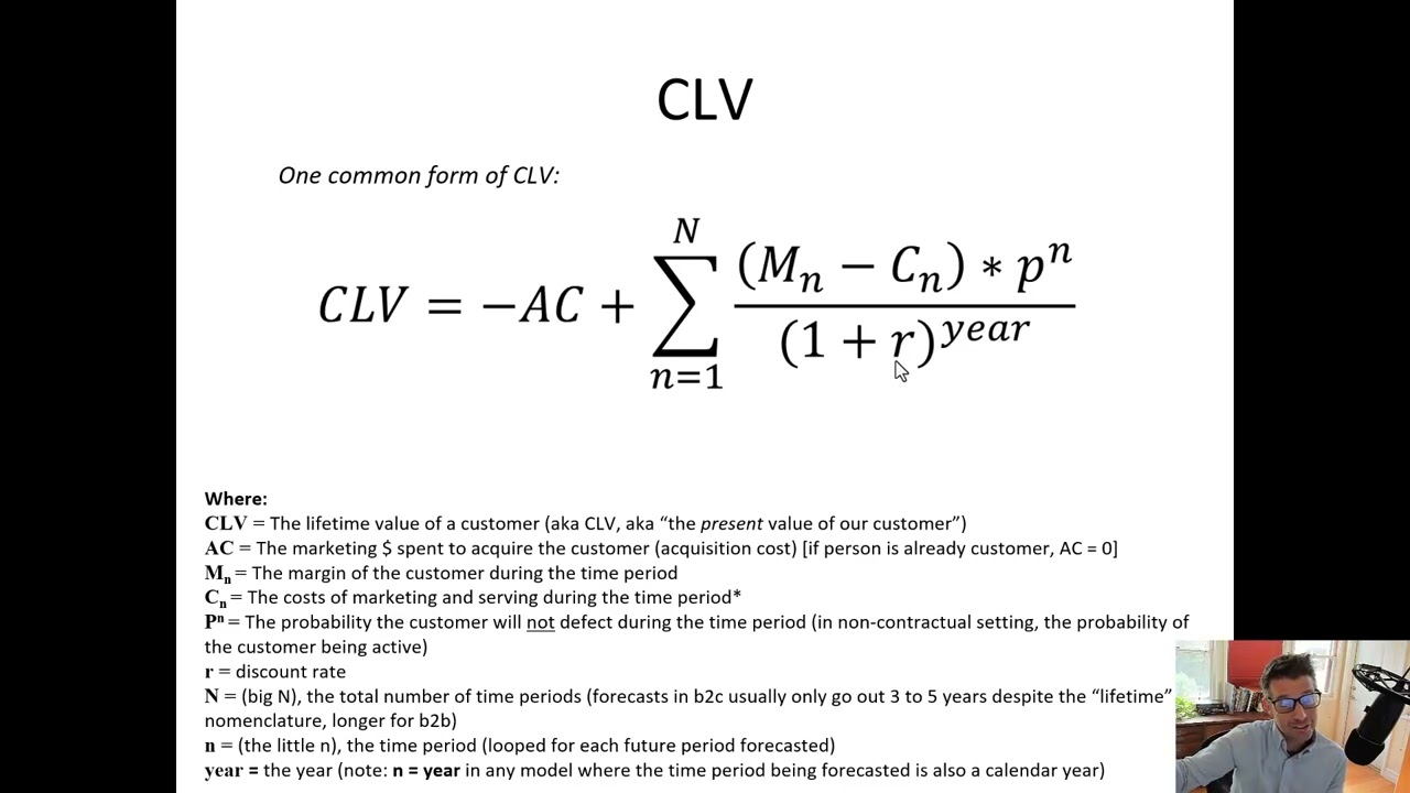 Customer Lifetime Value - Basic Spreadsheets