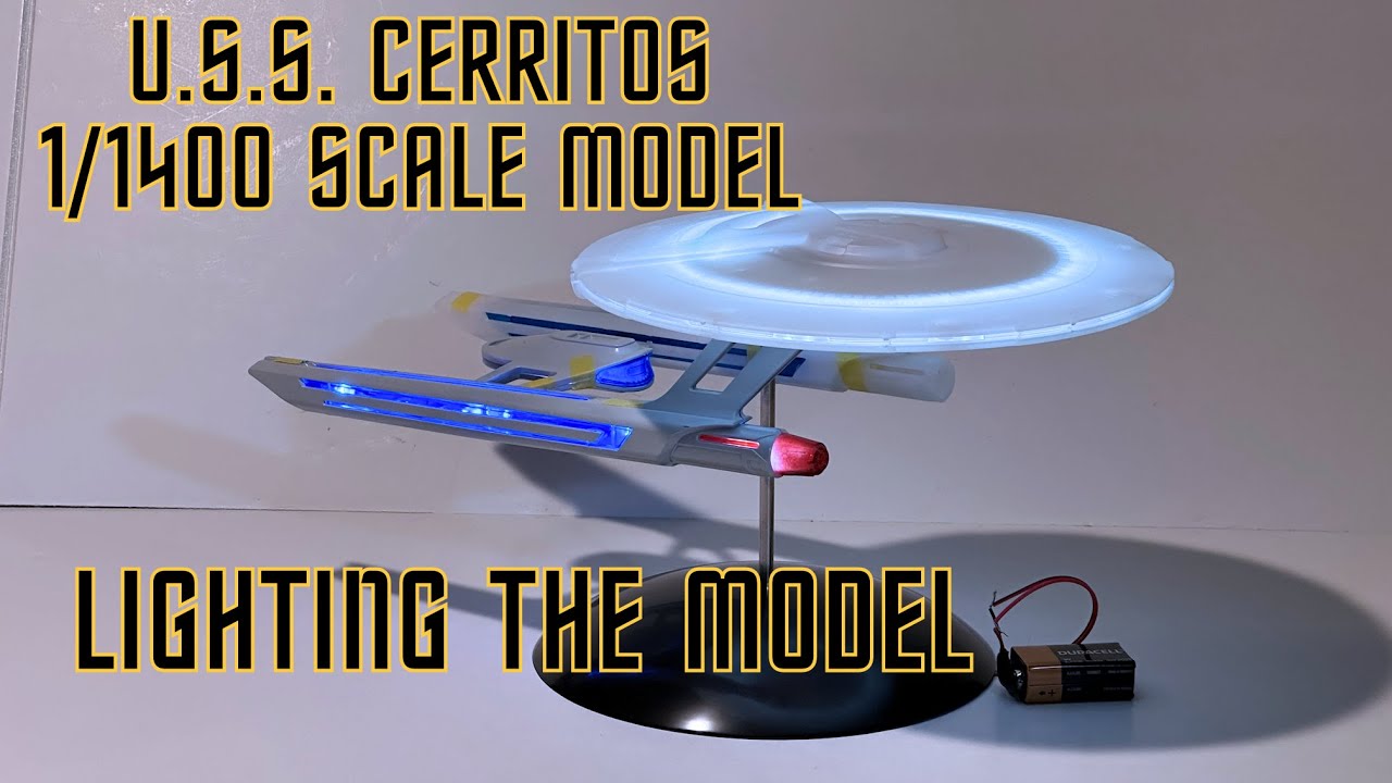 1/1400 USS Cerritos by Polar Lights P2