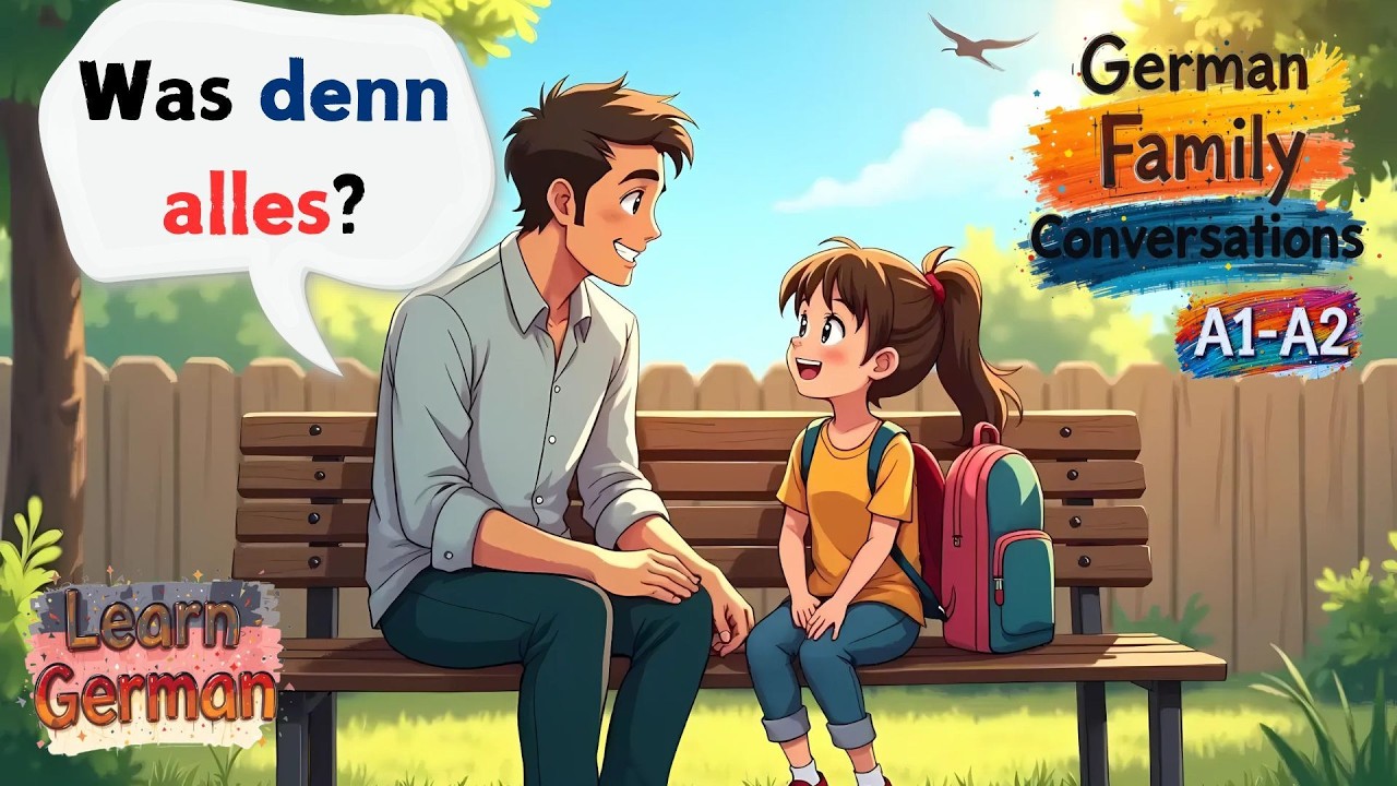 💬 Daily German Dialogues: Family Life Conversations Made Simple 🗣️