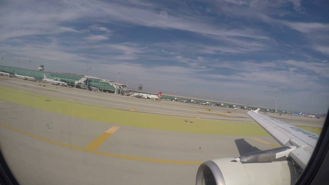 [HD] Alitalia A319 Taking off in Barcellona (BCN/LEBL)